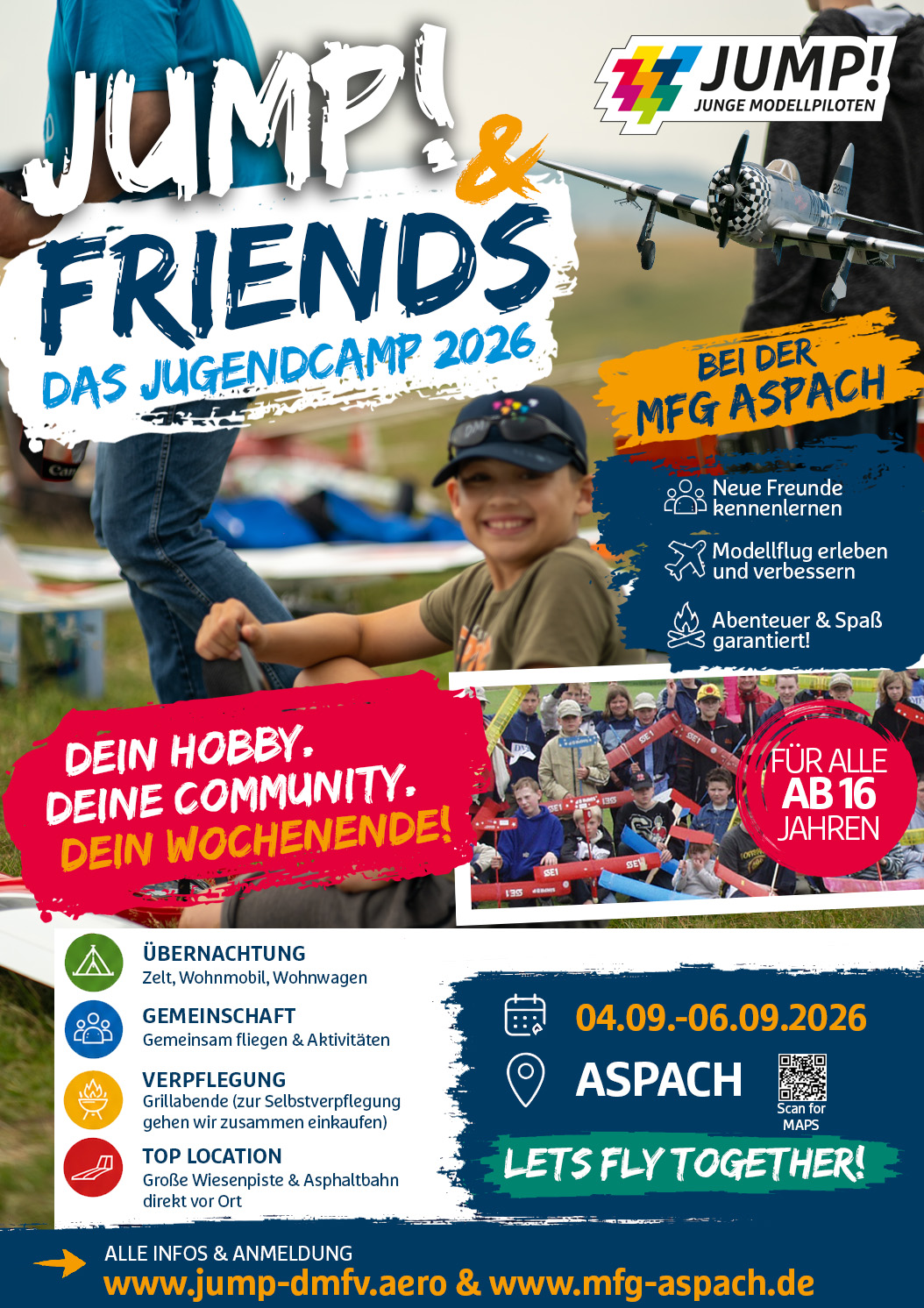 Plakat Jugendcamp